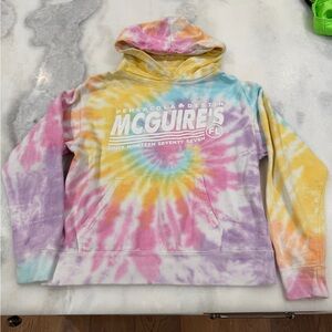 McGuire’s Pensacola Destin FL Tie Dye Hoodie Youth Medium